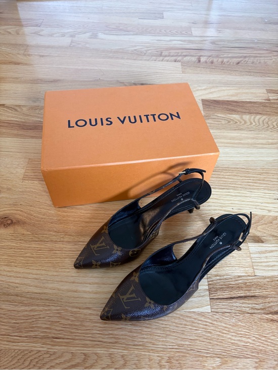 Louis Vuitton Shoes - Louis Vuitton Slingback Heels